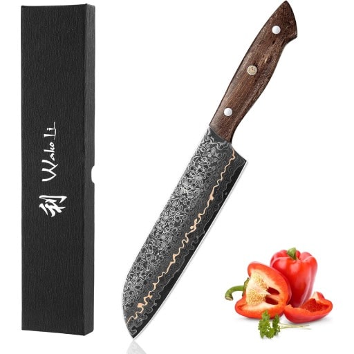 Wakoli Santoku Knife Kawa Series